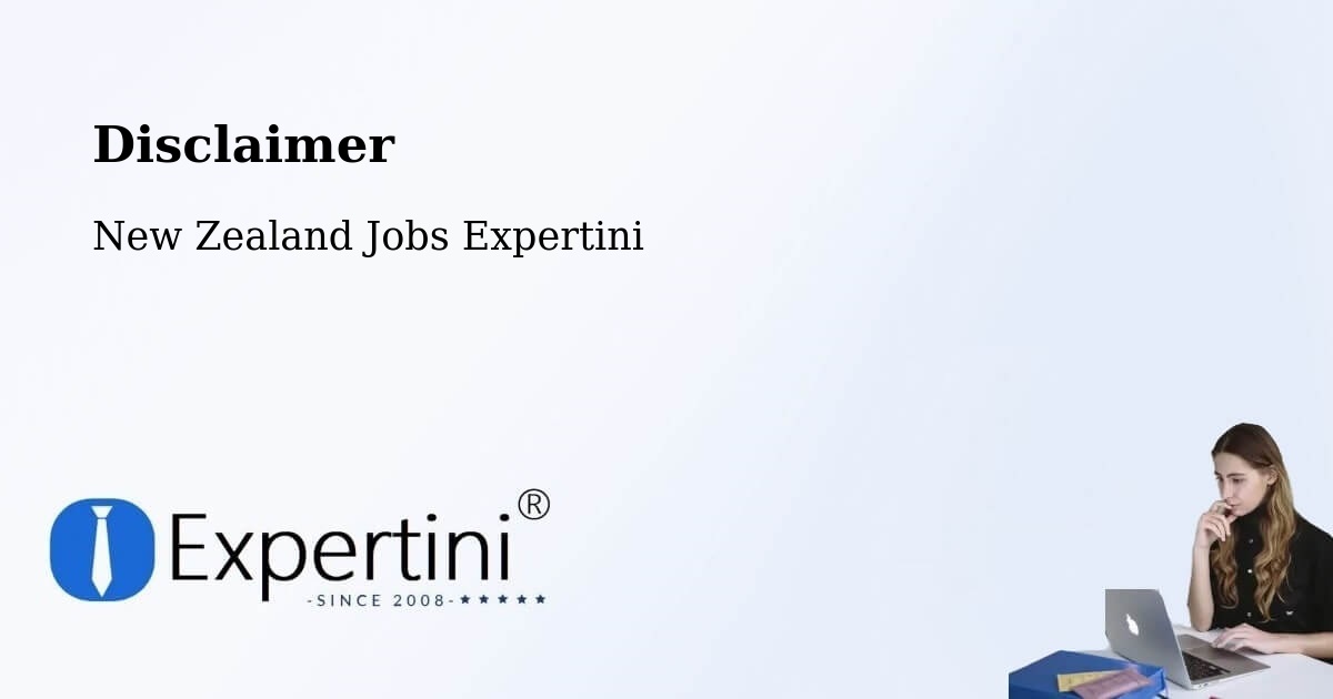 Disclaimer – Patea - New Zealand Jobs Expertini